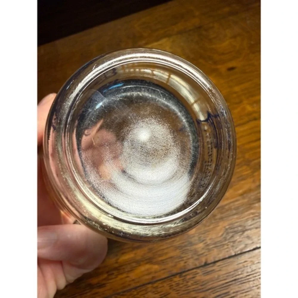 Vintage West‎ Virginia 100th Birthday Centennial Rocks Glass 1863-1963 Blue Gold